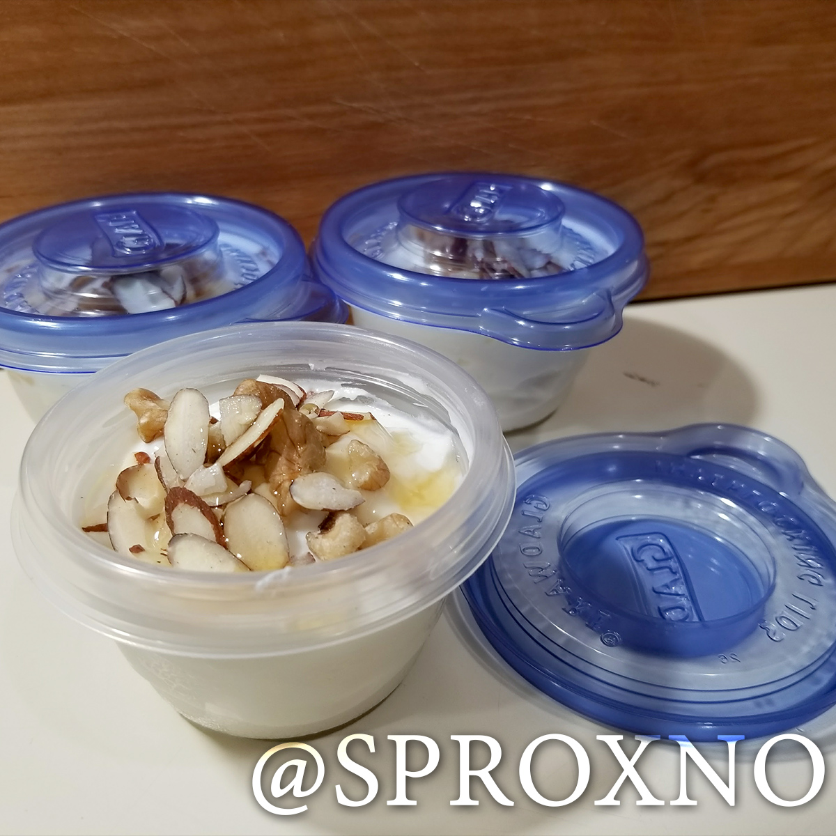 Homemade Honey Nut Greek Yogurt Cups Recipe Pushing Myself