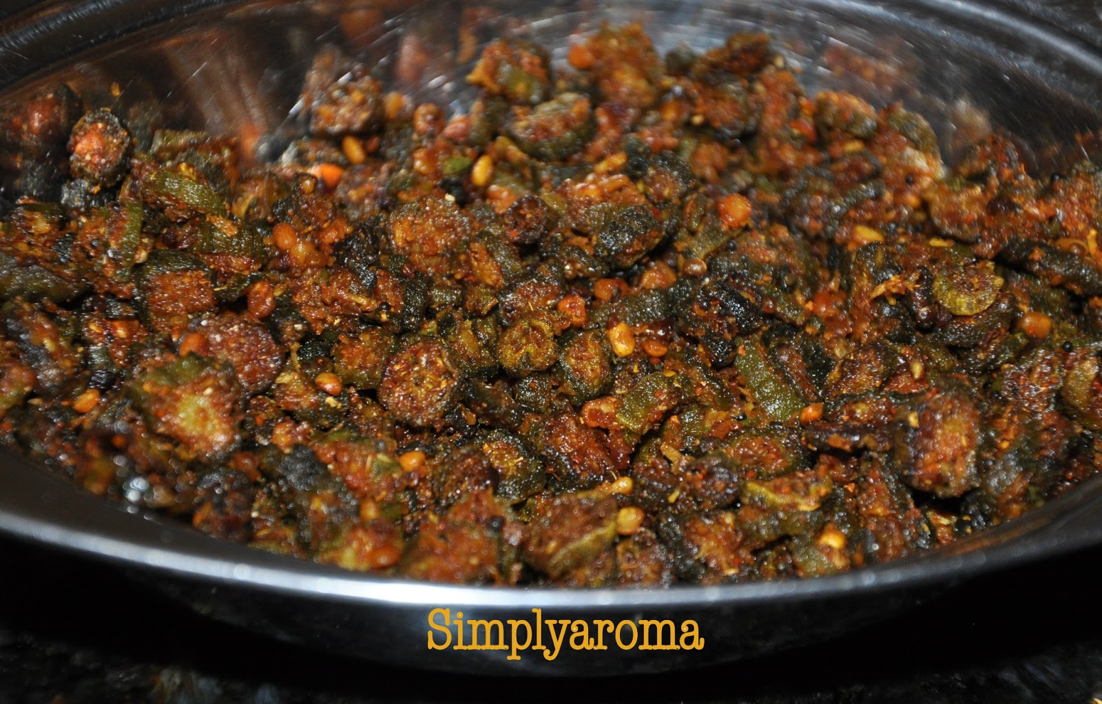 Okra Curry (Dry)
