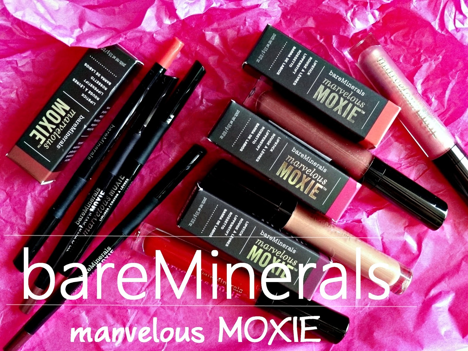 Makeup, Beauty and More: bareMinerals Marvelous Moxie - Lipstick, Lip ...