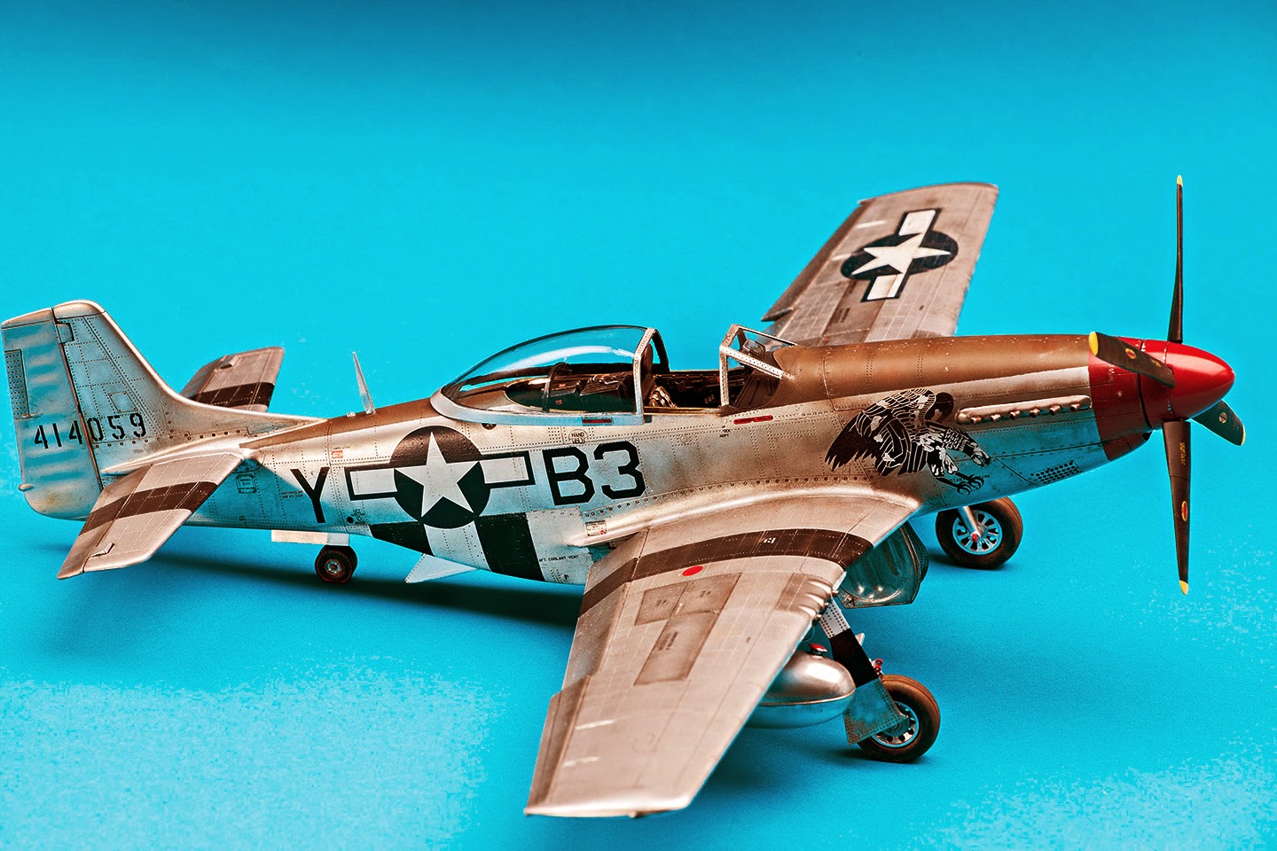 Istvan Michalko s Scale Models P 51D Mustang IV Trumpeter 1 32