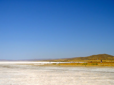Salt Lake in Turkey near Konya 