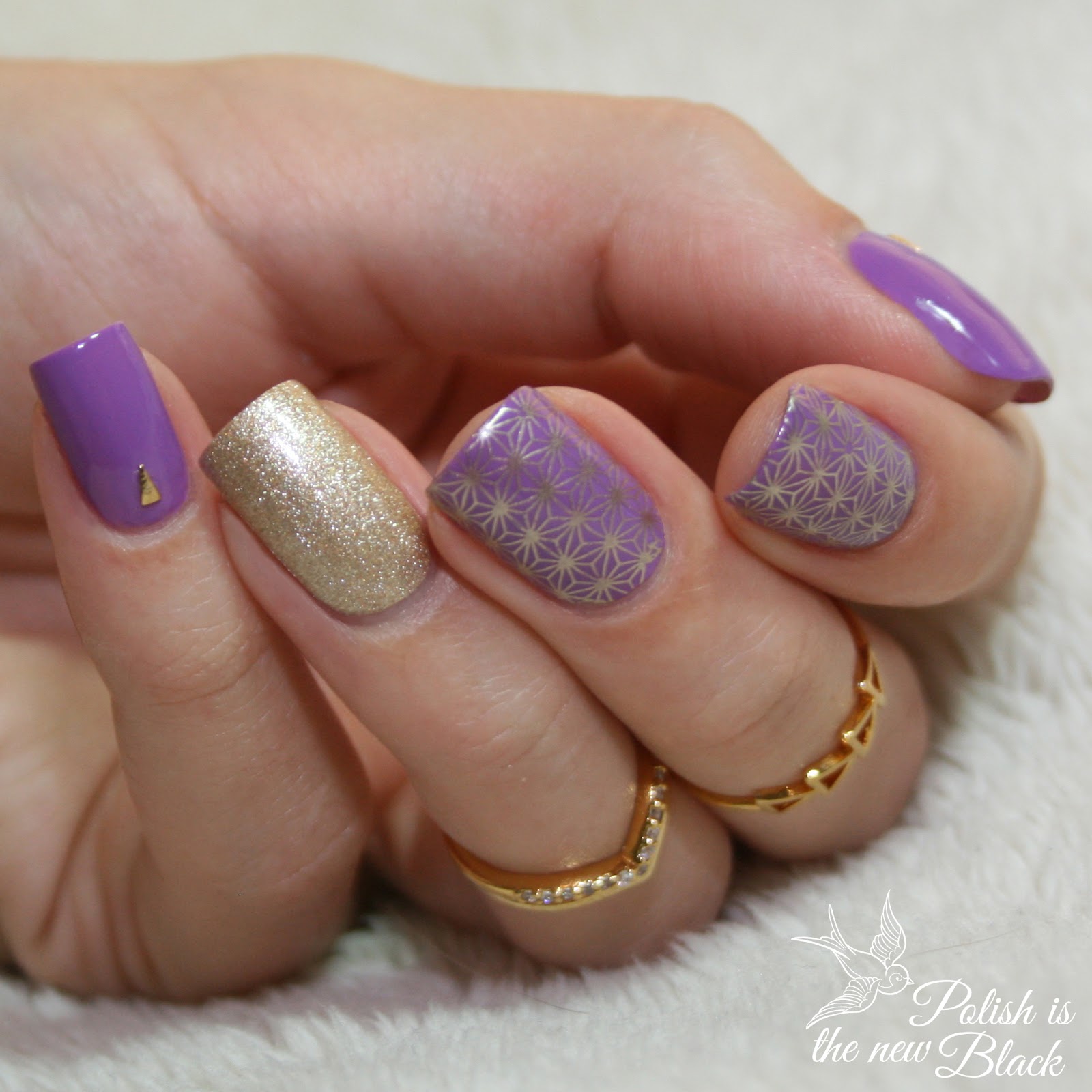 Lady Queen Beauty: Hehe 24 Stamping Plate Review / Polish Is The New Black