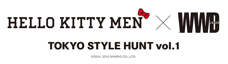 HELLO KITTY MENS x WWD JAPAN  TOKYO STYLE HUNT VOL.1