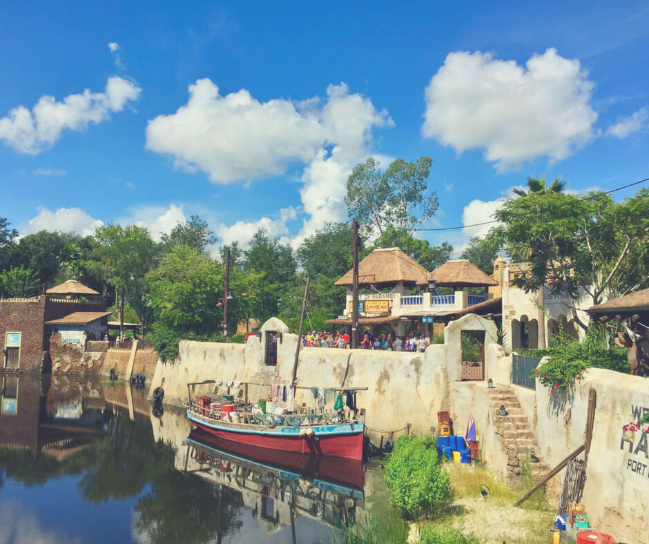 Head to Harambe Market for some excellent food - it's one of the best places to eat in Walt Disney World theme parks.