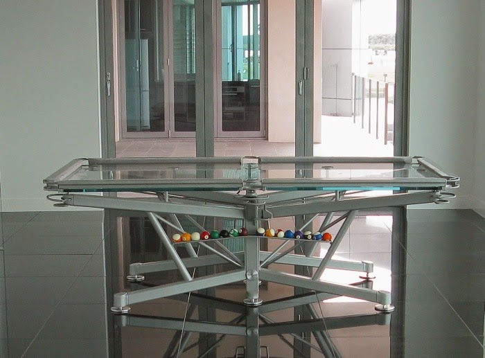 G1 The Innovative Billiard Table Made Of Glass By Nottage Design
