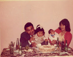 Primer cumpleaños con hijos (Nva. Imperial, dic. 1963)