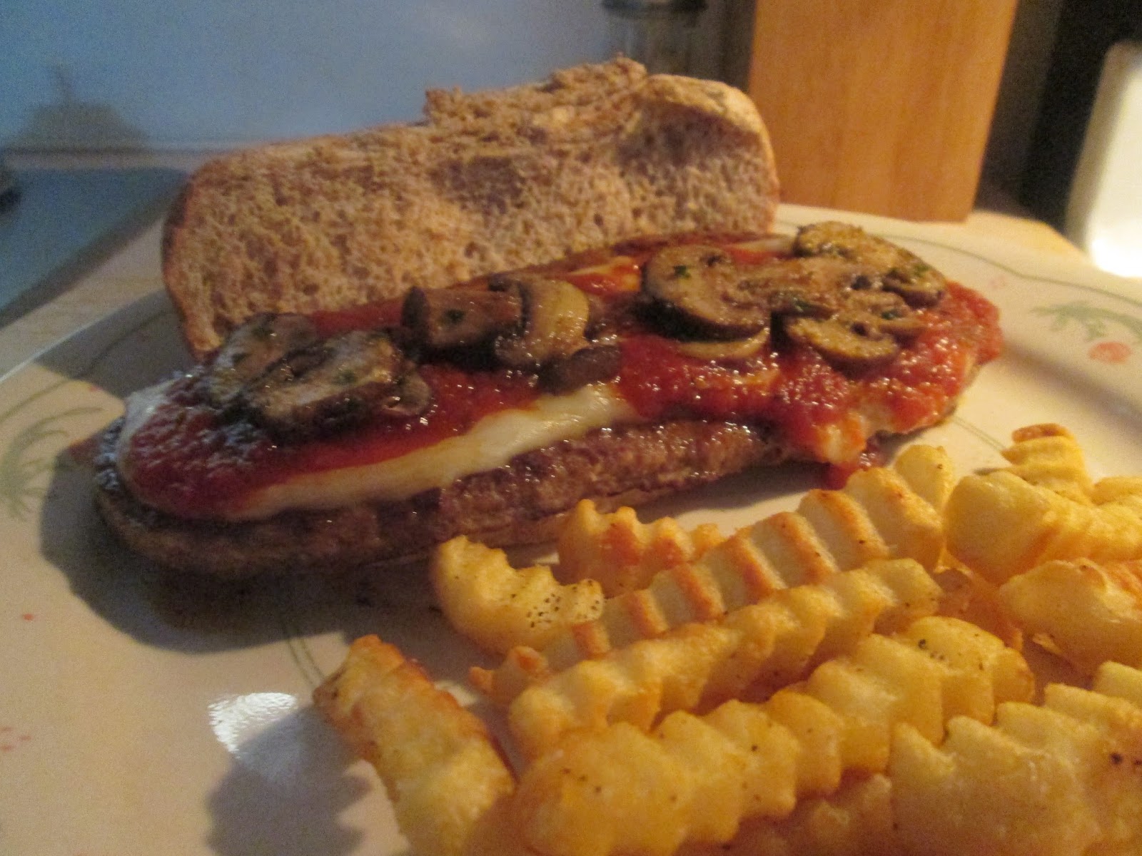 Diab2Cook Steak Hoagie Patties w/ Baked Crinkle Fries