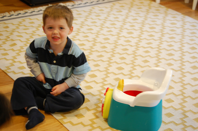 Two Little Boys Zach Did Pee & Poop On The Potty!