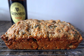 Cheddar, Asiago, and Scallion Beer Bread