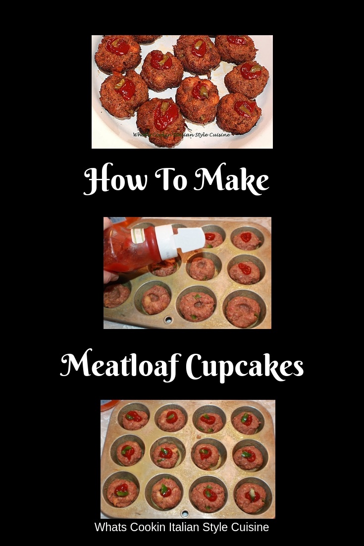 Meatloaf Cupcakes What's Cookin' Italian Style Cuisine