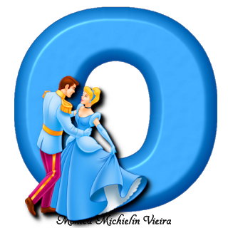 Cinderella Dancing with the Prince Abc. Abecedario de Cenicienta Bailando con el Príncipe.