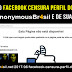 Facebook censura perfil do fundador da @AnonymousBr4sil e de sua esposa