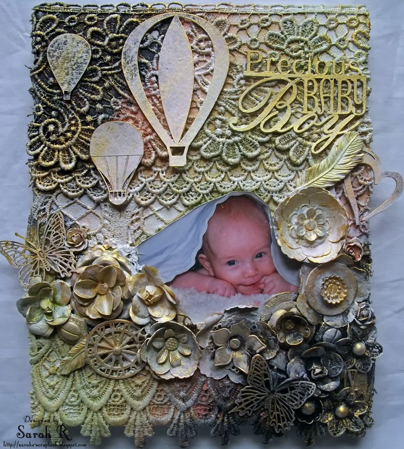 Imaginarium Designs Mixed Media Fun with Sarah & a Tutorial!