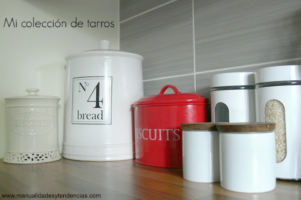 Tarros bonitos para la cocina