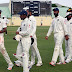 Captain Virat Kohli leads the Indian team off the field after the two-day practice game against the West Indies Board President's XI ended in a draw in St 