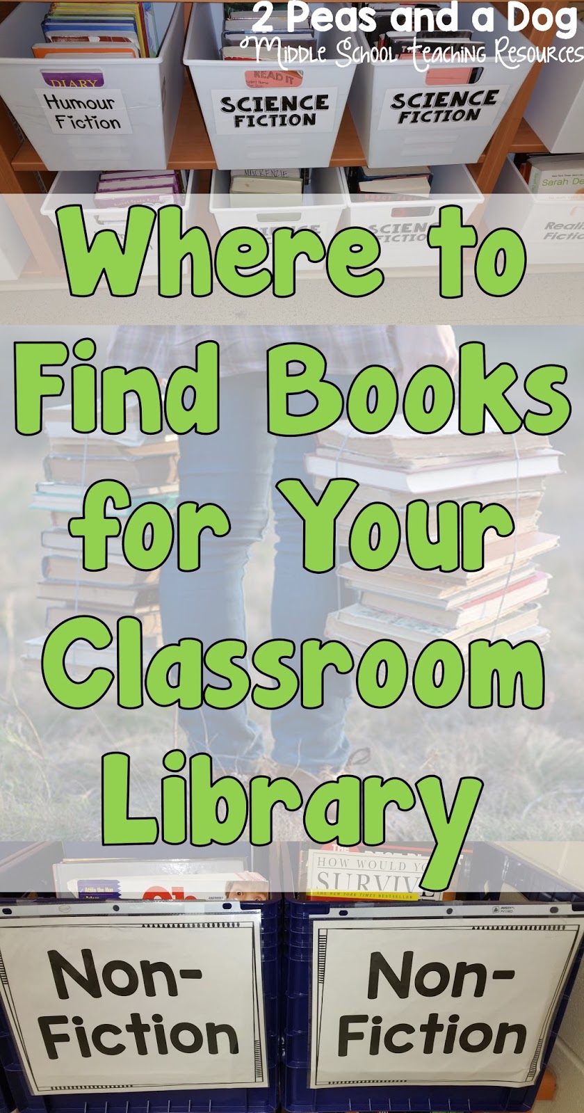 2 Peas and a Dog Finding Affordable Books For Your Classroom Library