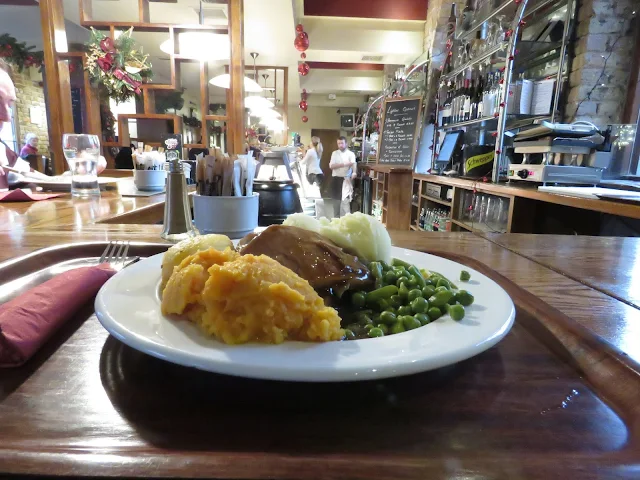 Carvery plate at Red Store Bar and Restaurant in Youghal County Cork Ireland