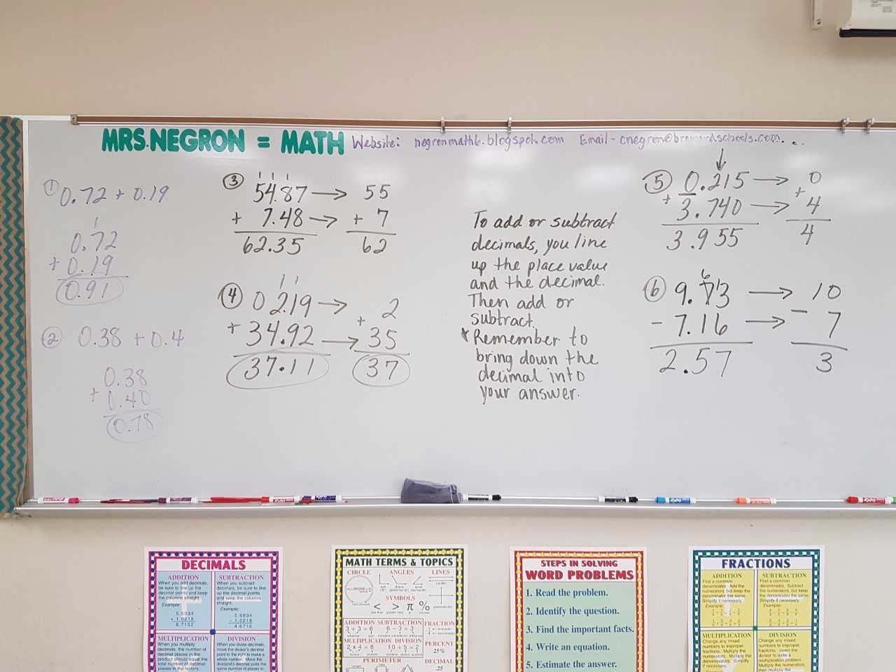 Long division with decimals image