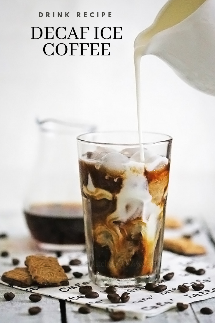 DECAF ICE COFFEE