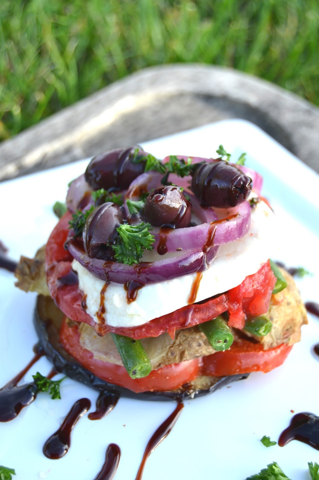 Roasted Vegetable Napoleon The Nutritionist Reviews