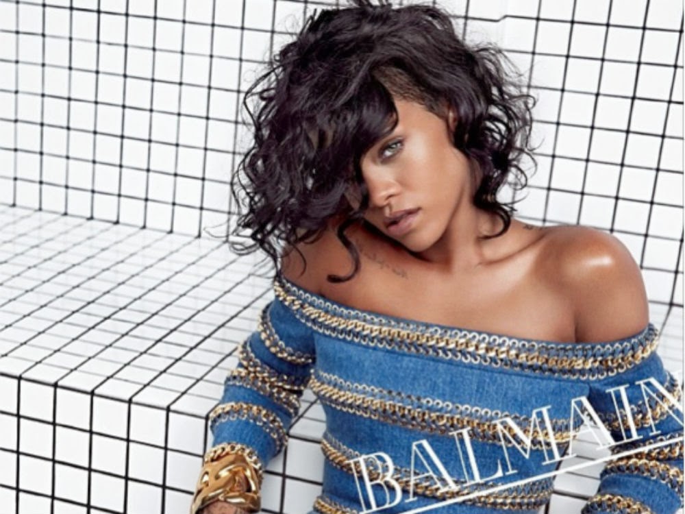 Rihanna for Balmain Spring 2014 Ad Campaign