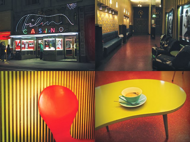 Film Casino, Vienna, Austria Chachamisu Photography by Nataya Anindira http://chachamisu.blogspot.com. Vintage, eclectic, clashing prints, colors and textures inspiration, travel: here to go and what to do in Vienna