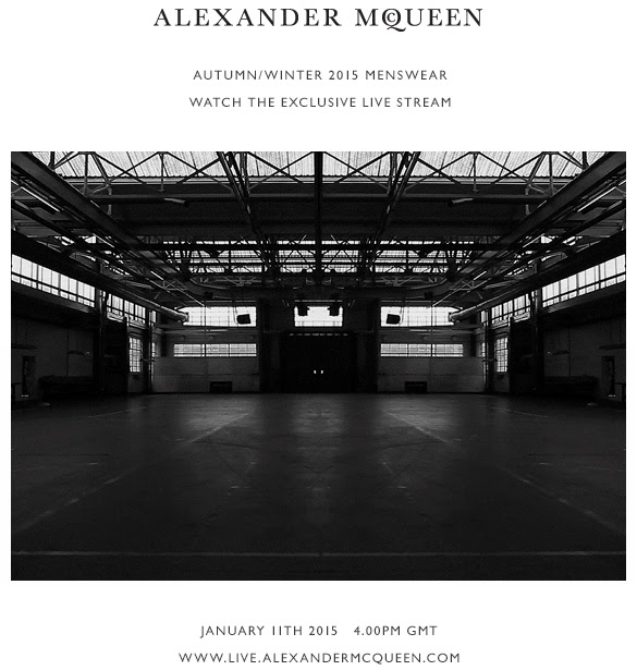 Alexander McQueen Autumn/Winter 2015 Men's