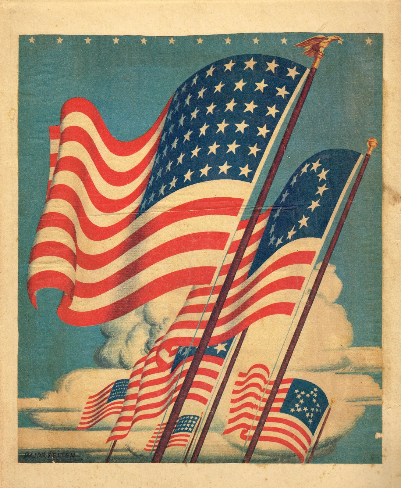 Vintage American Flag Fourth Of July Hot Sex Picture 