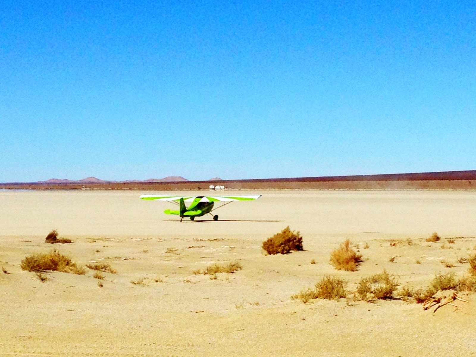 Palos Verdes Daily Photo A Mirage? at El Mirage (dry) Lake