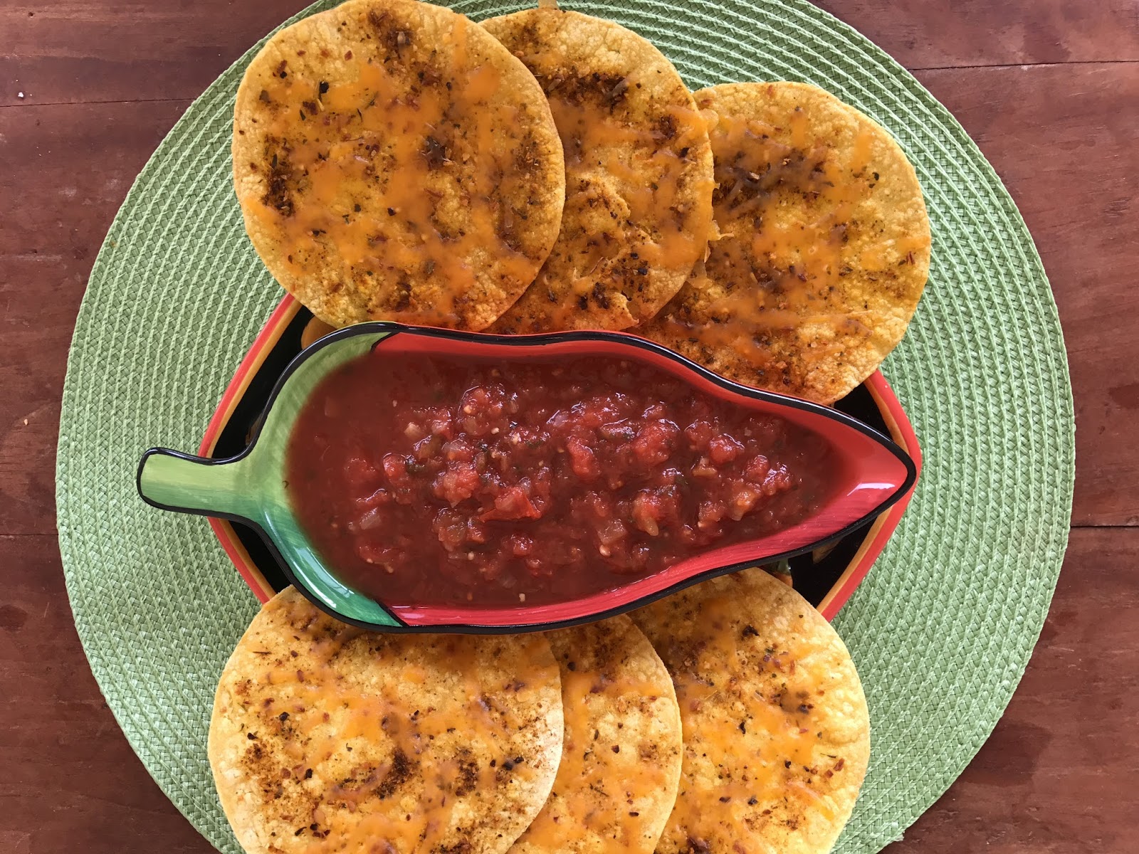 Seasoned Tortilla Chips with Cheddar