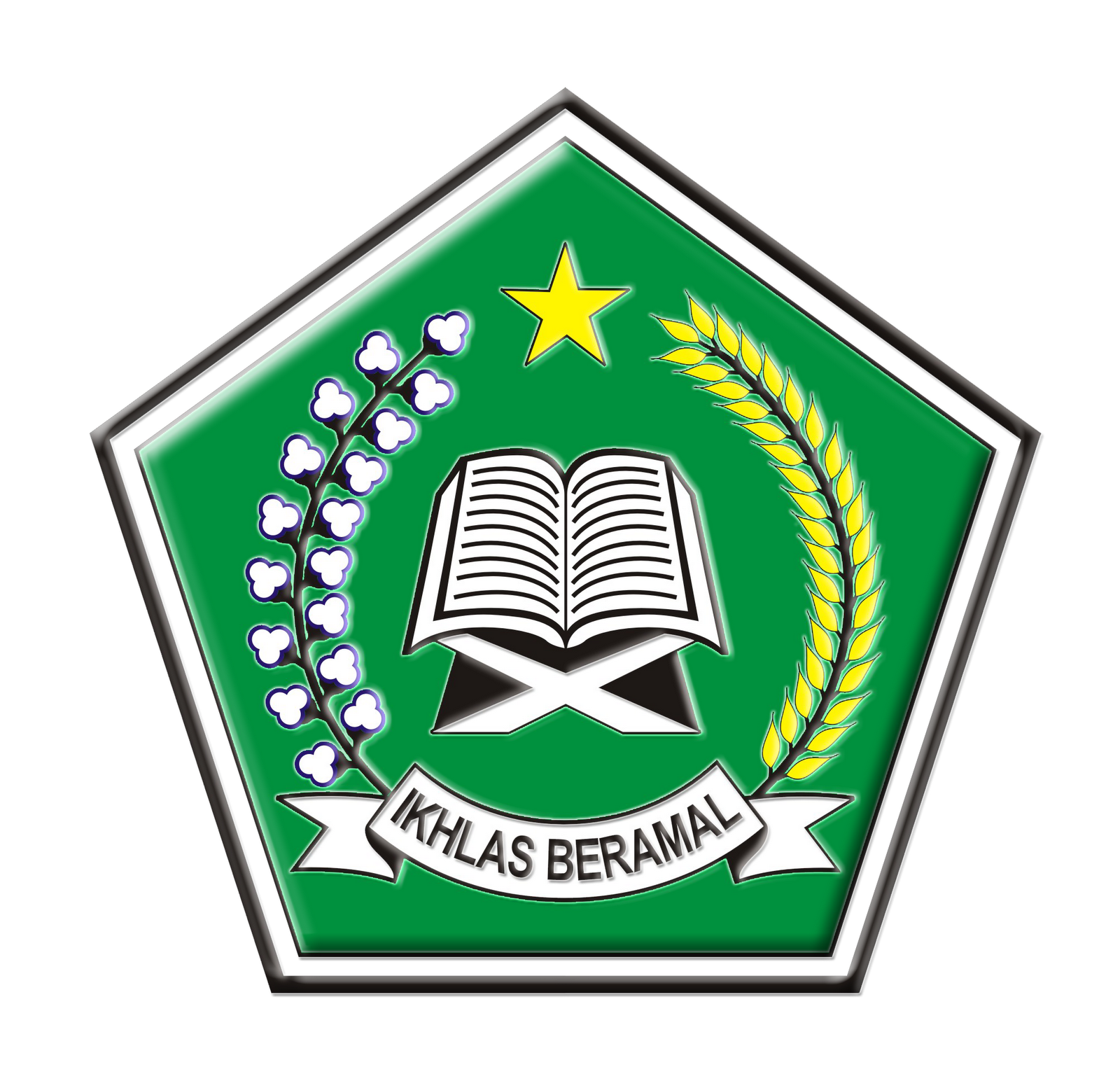 Logo Kementerian Agama -JPG, PNG, Corel, 3D, dan Hitam Putih- - Kutokarin