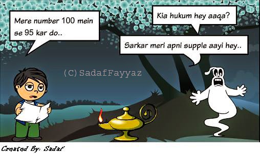 Karway Gulab Jamun Urdu Comic Exam Mein Supple 