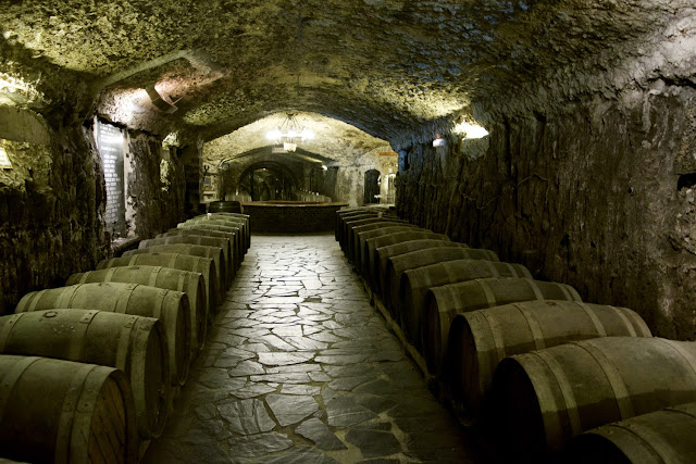 Interior bodegas Eguren Ugarte