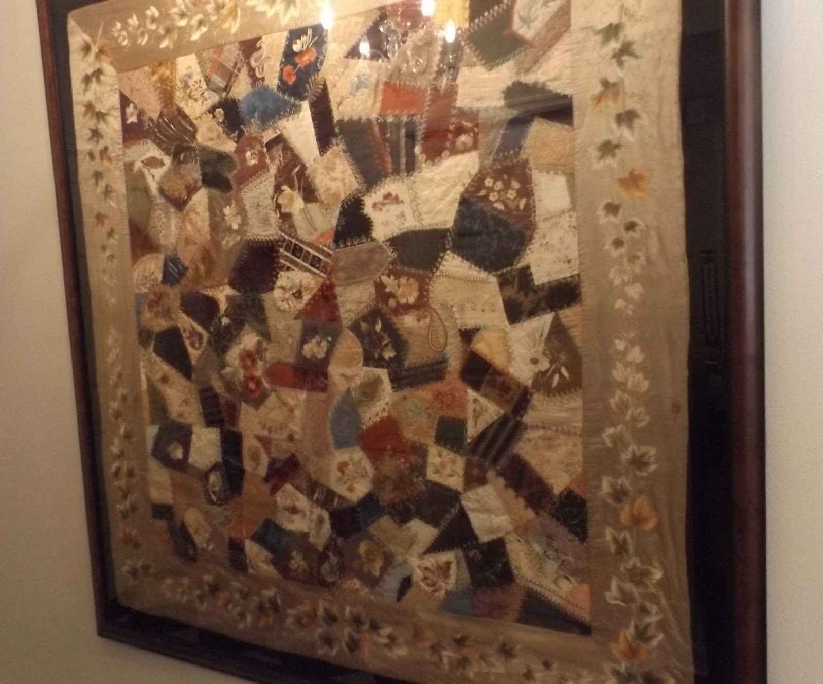 Shawkl Designs Antique Crazy Quilt