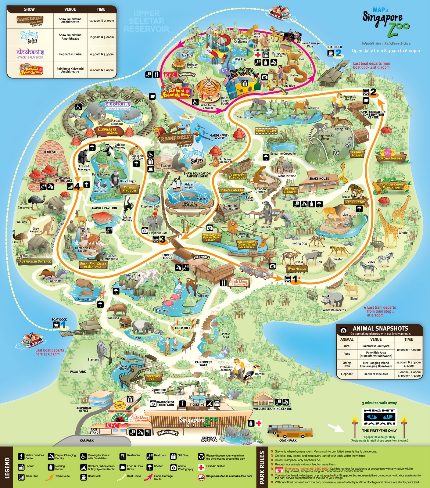 ZOO ON THE GLOBE ZOO SINGAPORE