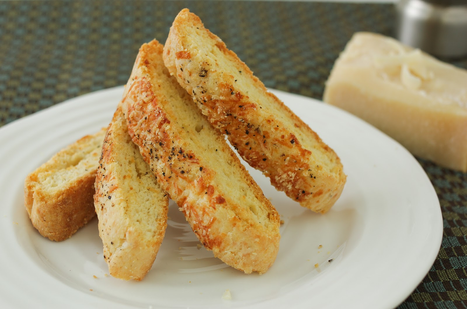 Joie Patisserie Parmesan and Black Pepper Biscotti