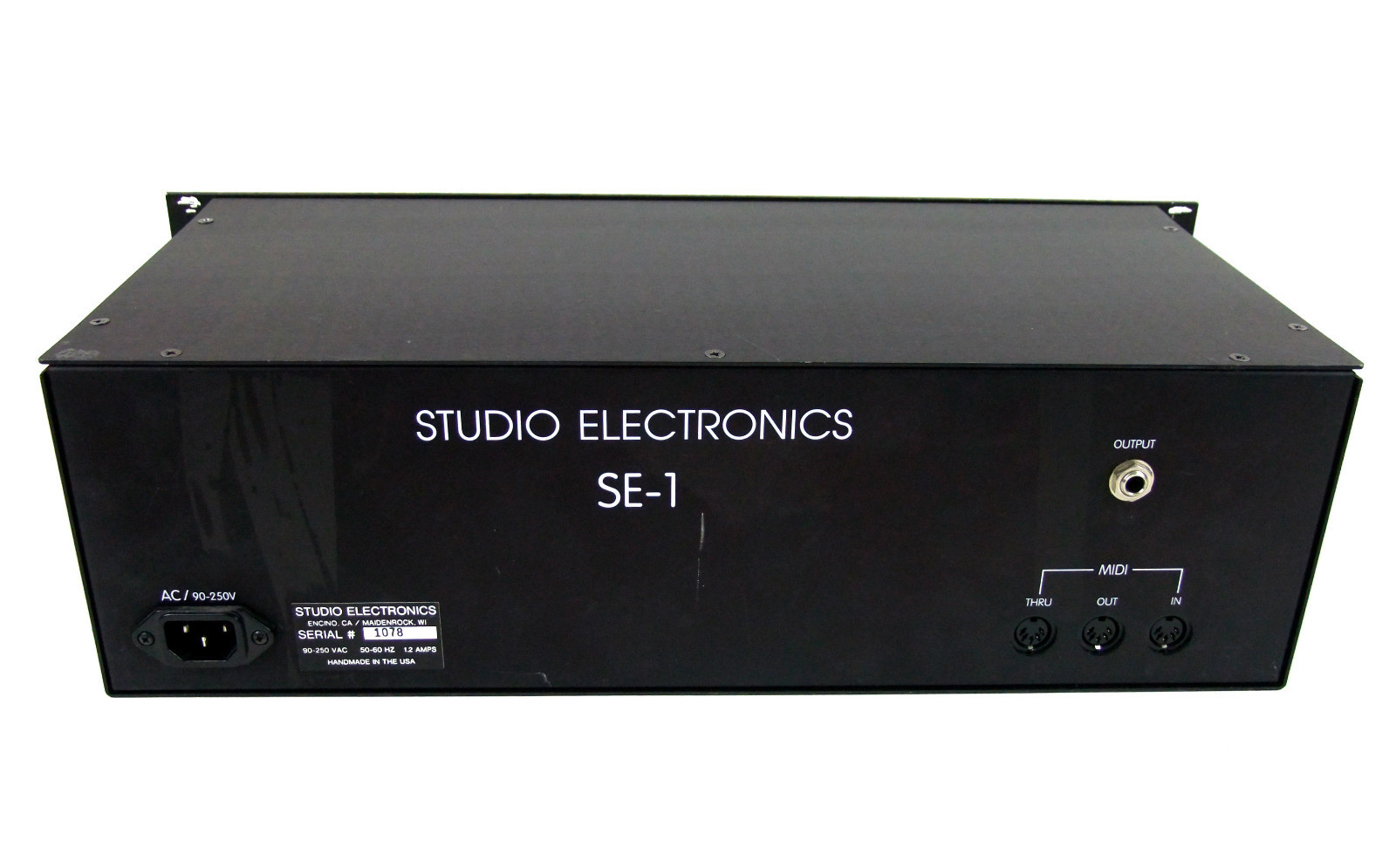 MATRIXSYNTH Studio Electronics SE1 Analog Synthesizer SN 1078