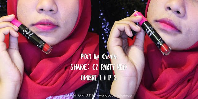 Swatch PIXY Lip Cream Shade 02 Party Red