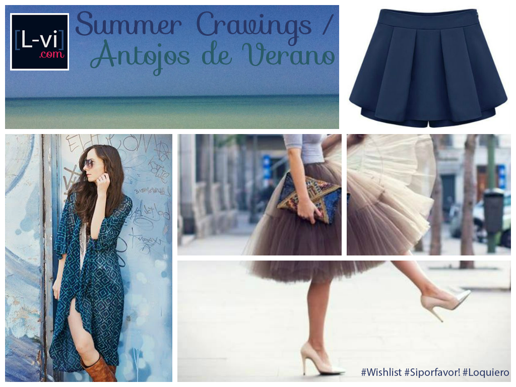Summer Cravings / Antojos de Verano [2014] by Lucebuona. L-vi.com