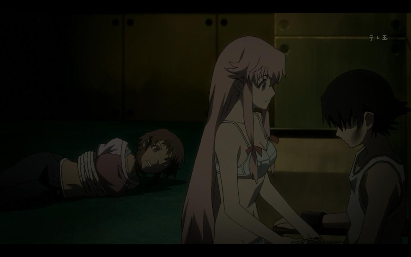 аниме дневник будущего поцелуй. дневник будущего сцены. юна гасай и юкитеру амано. дневник будущего сцены. аниме дневник будущего поцелуй.