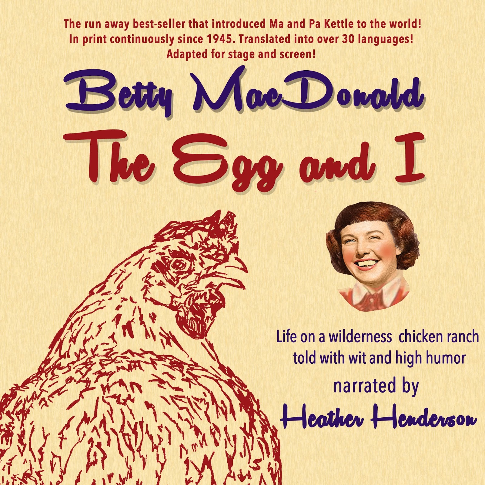 The Avid Book Collector Audio Book Review The Egg and I (Betty