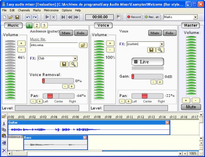 .: Easy Audio Mixer - Portable