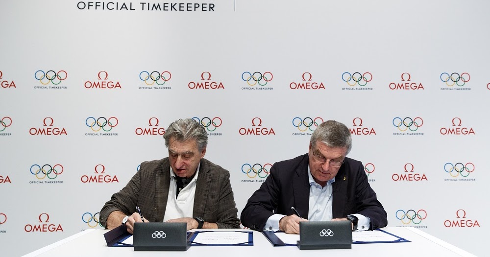 Estação Cronográfica Relógios Omega parceiros dos Jogos Olímpicos até 2032
