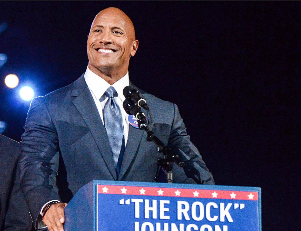 Views From The Edge Is The Rock serious about running for President?