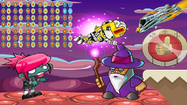 باقة من background و character و platformer و assests و buttons باقة من background و character و platformer و assests و buttons
