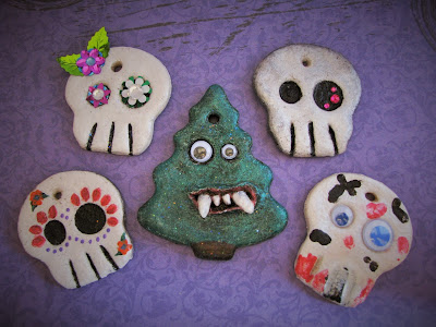 POTIONSMITH: Creepmas Cutout Salt Dough Ornaments