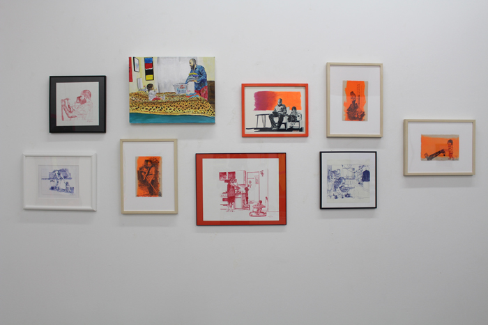 Street Art Farbwolke