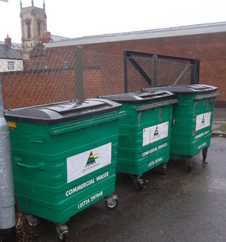 Nigel Fisher's Brigg Blog WASTE BINS IN BRIGG TOWN CENTRE