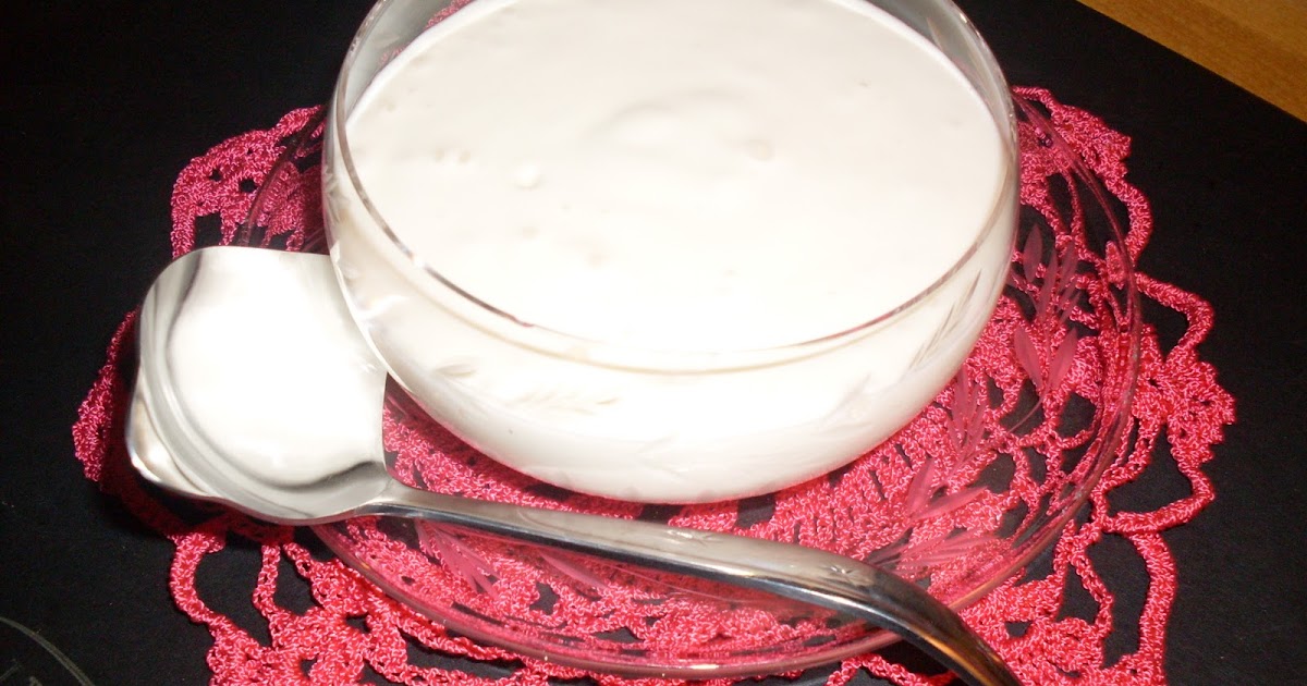 Buttermilk Creme, a dessert sauce for berries and poached fruit. Our
