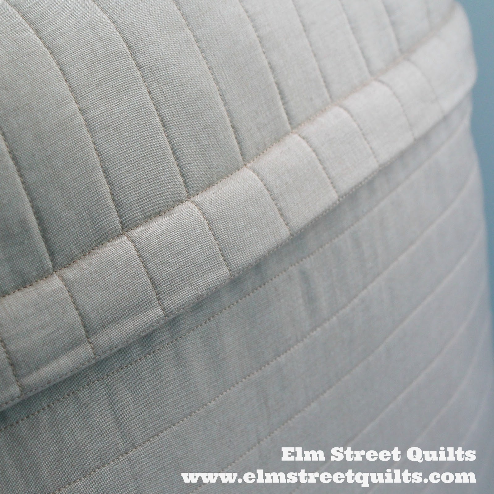 Installing Zipper in Pillow Back (tutorial) Elm Street Quilts